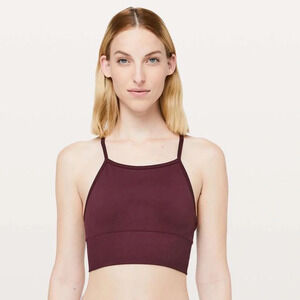 Lululemon Ebb To Street Bra Longline Size 2
